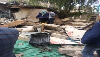 مصرع شخصين واصابة ثالث بانفجار اسطوانة غاز وسط صنعاء