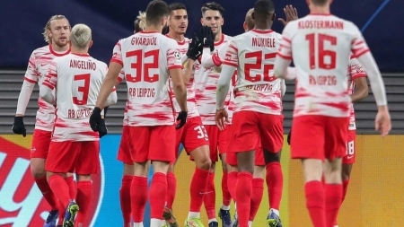 لايبزيغ الى ملحق يوروبا ليغ بفوزه على مانشستر سيتي المتأهل