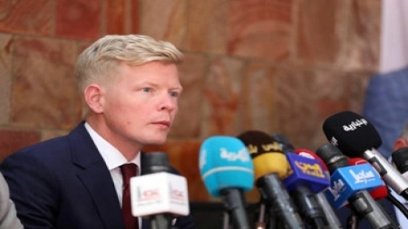 المبعوث الأممي الخاص إلى اليمن، يستنكر التصعيد العسكري  الكبير في اليمن، بما في ذلك الضربات الجوية السعودية على صنعاء والتصعيد الحوثي في مارب