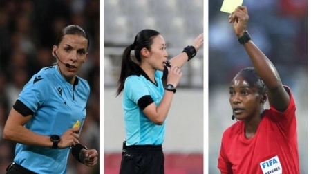 في سابقة تاريخية.. ثلاث حكمات يدخلن التاريخ من باب كأس العالم في قطر