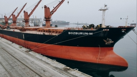 شحنة ثانية من القمح المخصص للاستجابة الإنسانية في اليمن تغادر الموانئ الأوكرانية