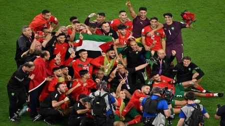 إنجاز المغرب بكأس العالم يثير مشاعر الوحدة العربية