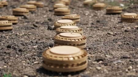 نزع 572 لغم وذخيرة غير منفجرة الأسبوع الماضي