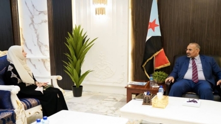 الزبيدي يناقش جهود تعزيز اداء الجهاز التنفيذي لتسريع استيعاب تعهدات المانحين