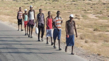 وصول أكثر من 93 ألف مهاجر أفريقي منذ بداية العام الجاري