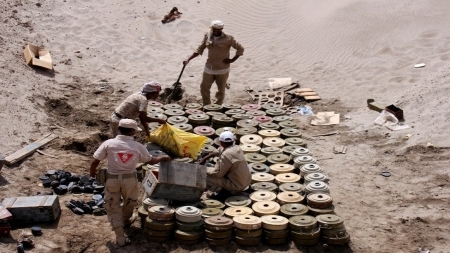 "مسام" ينزع 719 مادة متفجرة في الأسبوع الأخير من ديسمبر الجاري