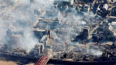 362 قتيل ومصاب في أحدث حصيلة لزلزال اليابان