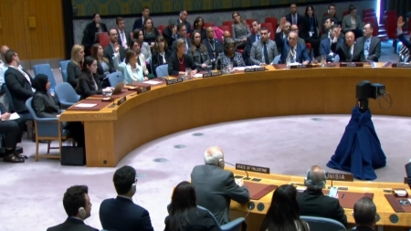 الولايات المتحدة تستخدم الفيتو ضد مشروع قرار يطالب بوقف إنساني لإطلاق النار في غزة