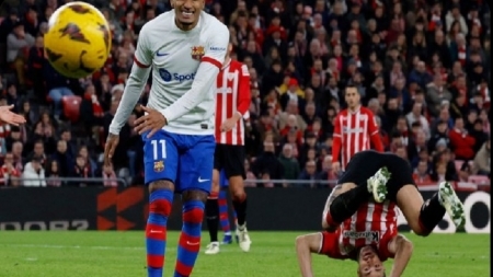 برشلونة يهدر وصافة الليغا بتعادله السلبي مع أتلتيك بلباو