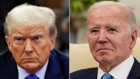 بايدن يصف ترامب بـ"مجرم مدان يسعى لبلوغ الرئاسة لأول مرة في التاريخ الأمريكي"