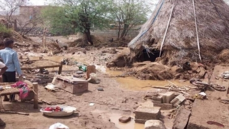 منظمة دولية تقول إن ضحايا فيضانات الحديدة يتجاوزون الـ37 ألف شخص