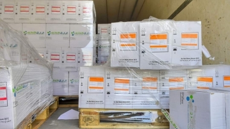 مركز الملك سلمان يُسلّم شحنة طبية جديدة لمراكز الغسيل الكلوي بمأرب