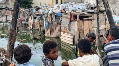 كيف فاقمت ازمة المناخ الوضع الانساني في اليمن؟