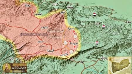 اليمن: القوات الحكومية تقول انها تخوض معركة مضادة في البيضاء