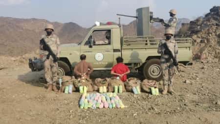 الرياض: السلطات السعودية تعلن احباط محاولة تهريب مخدرات كبيرة في مناطق جازان ونجران وعسير وتبوك