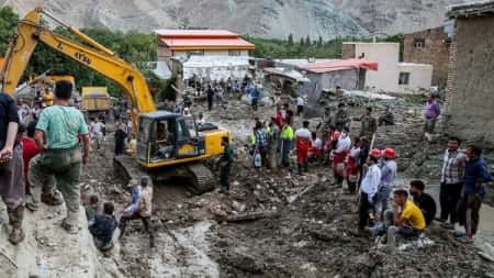 طهران: وفاة 56 شخصا وفقدان 18 آخرين بالسيول