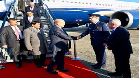 بروكسل: الرئيس العليمي يصل بلجيكا في مستهل جولة اوروبية جديدة