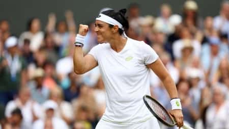 رياضة: التونسية أنس جابر تثأر من ريباكينا وتبلغ نصف نهائي بطولة ويمبلدون للتنس