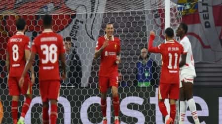 رياضة: نونيز في مشاركة "نادرة" يقود ليفربول للفوز على لايبزيغ