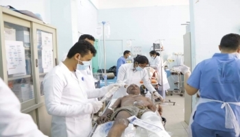 الحوثيون يقولون ان هجماتهم الصاروخية على مارب استهدفت قاعدتين عسكريتين