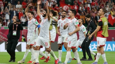 تونس تفوز على الإمارات بنتيجة 1-0 وتتأهل معها إلى ربع نهائي كأس العرب