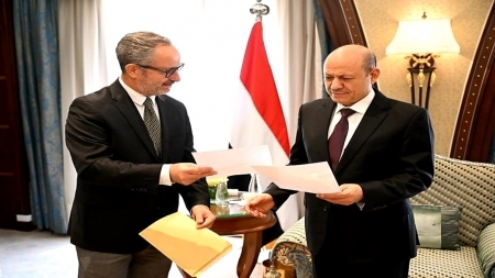 الرئيس العليمي يتلقى دعوة من الاتحاد الاوروبي لزيارة بروكسل