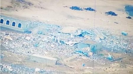 شبكة حقوقية تدين تفجير الحوثيين لمنزل أحد المناوئين لها في صرواح مأرب