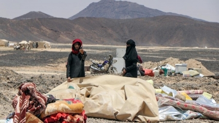 تقرير حكومي يؤكد نزوح أكثر من 7 آلاف شخص في الربع الثاني من العام الجاري