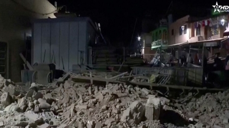 نحو ألف قتيل ومصاب في زلزال هو الأعنف منذ أكثر من قرن في المغرب