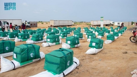 مركز الملك سلمان يقدم مساعدات طارئة لآلاف الأسر المتضررة من الفيضانات في اليمن