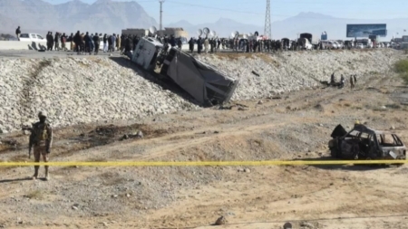 جوم تبنته طالبان يسفر عن مقتل عشرة من رجال شرطة الحدود الباكستانية