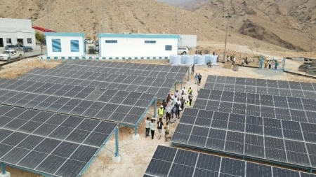 تدشين مشروع الطاقة الشمسية لضخ المياه لأكثر من 250 ألف شخص في حضرموت