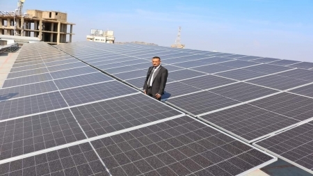 رفد المستشفى اليمني السويدي بتعز بنظام طاقة شمسية وأجهزة طبية بتمويل بولندي