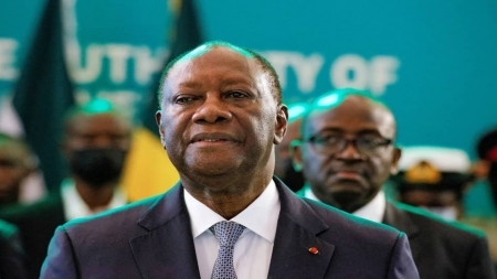 رئيس ساحل العاج يعلن انسحاب القوات الفرنسية من بلاده